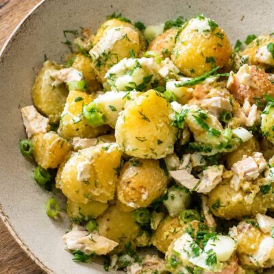 Smoked Chicken and Potato Salad