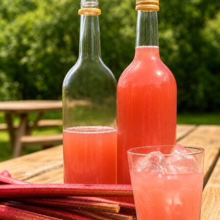 Rhubarb & Lemon Cordial