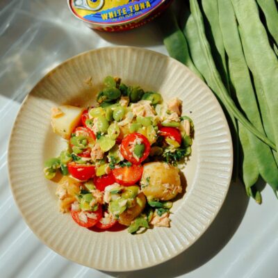 Broad Bean & Tuna Salad Broad Bean & Tuna Salad