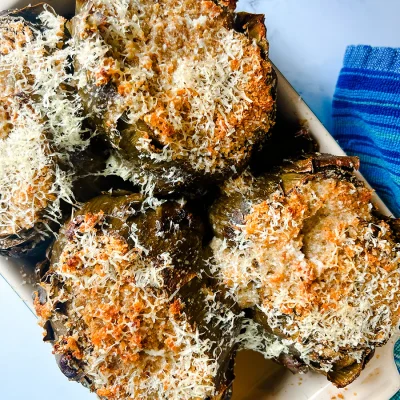 Harissa-Stuffed Artichokes