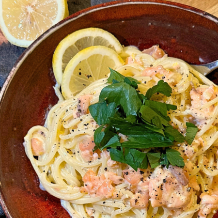 Smoked Salmon Linguine